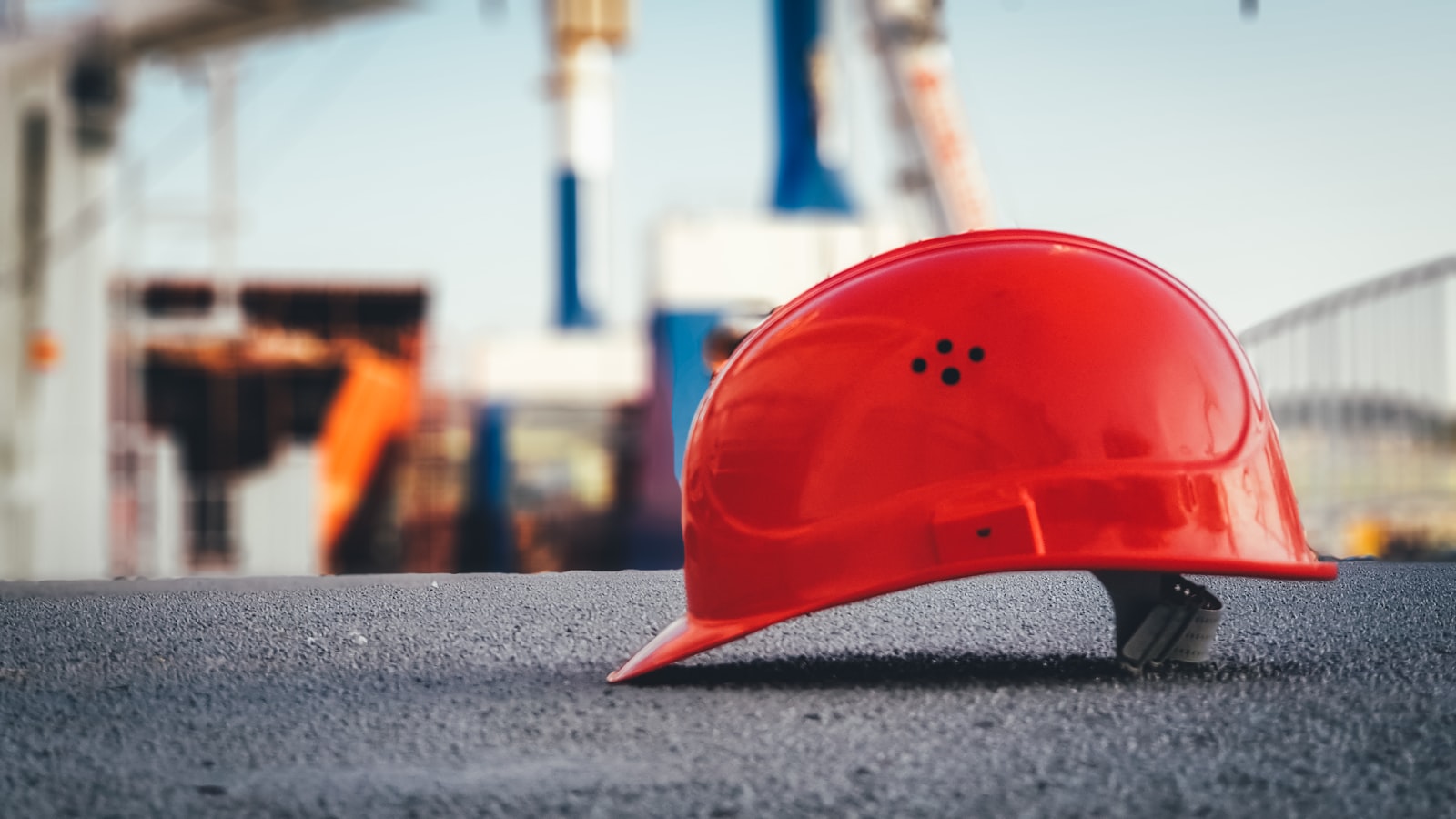 Hard hat on compacted subgrade